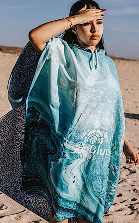 Плажно пончо от Soo Bluu